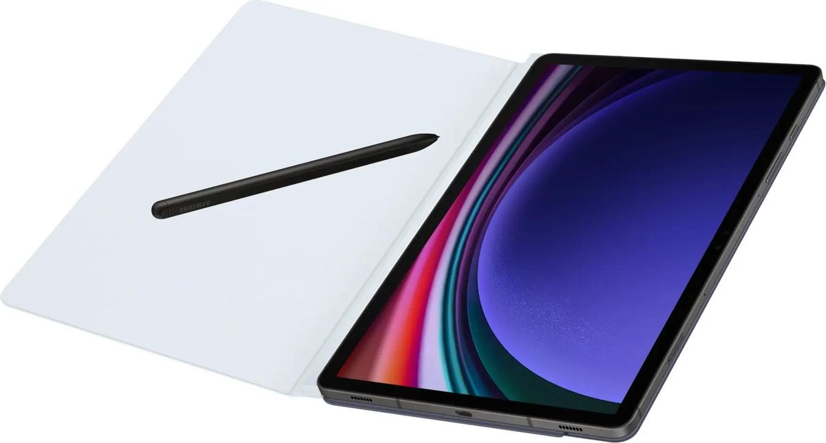 Чехол для планшета Samsung Smart Book Cover, для  Samsung Galaxy Tab S9/S9 FE/S10 FE, голубой [ef-bx710plegru]